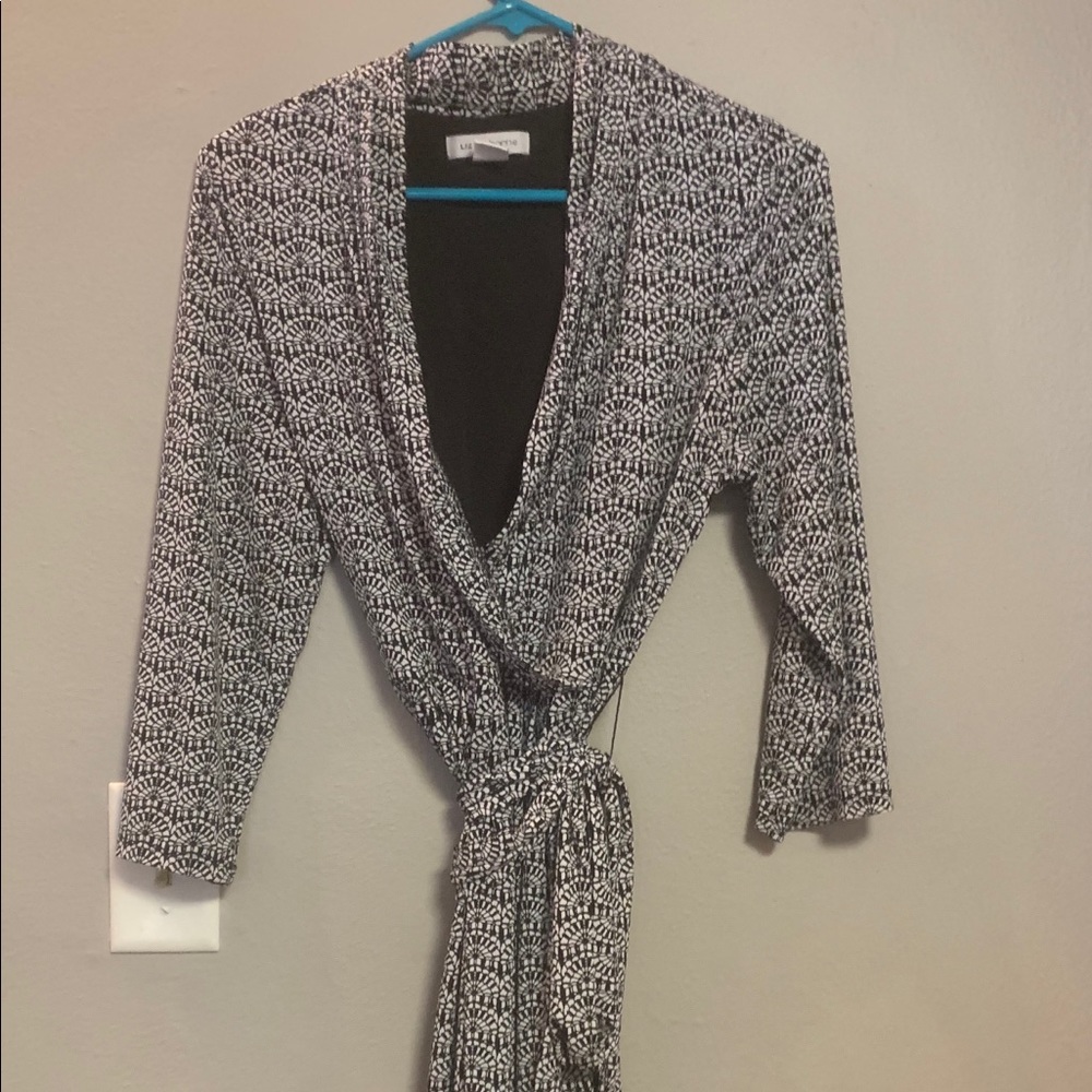 Liz Claiborne wrap dress